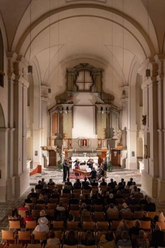 Závěrečný koncert, kostel Zvěstování Panny Marie Ostrov, Mezinárodní hudební festival J. C. F. Fischera 2023